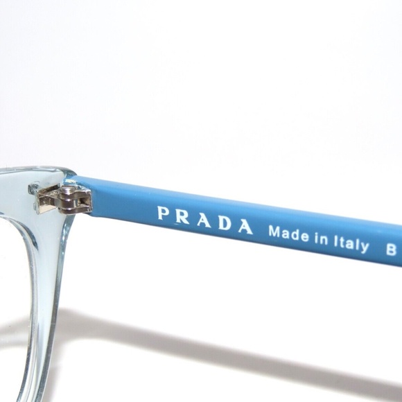 Prada 10VV 10 325-1O1 54 Clear Blue Eyeglasses PR10VV - Picture 5 of 5